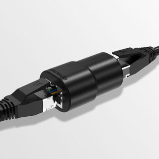 胜为（shengwei）网络连接器  RJ45网线接头直通头 千兆网络模块屏蔽连接线对接器 水晶头双通头延长器SH-810