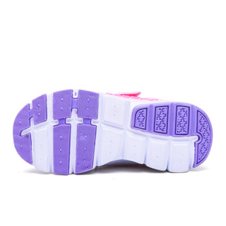 史努比（SNOOPY）童鞋男童运动鞋 春季新品儿童运动鞋透气男童鞋中小童鞋 S9112818紫色35