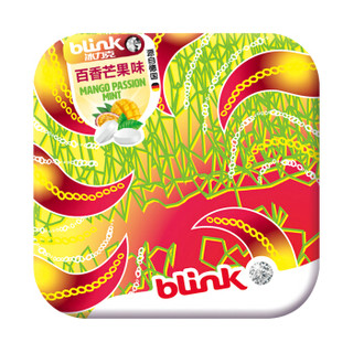 bLink 冰力克 果粉薄荷糖 百香芒果味 15g 盒装