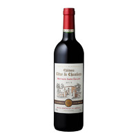 法国原装进口 圣爱美隆产区 香波城堡2015红葡萄酒 750ml 13%vol. AOC级别