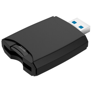 绿巨能（llano）USB3.0高速读卡器 SD卡读卡器 TF卡读卡器 多功能读卡器 多合一 相机卡读卡器LJN-CB1005