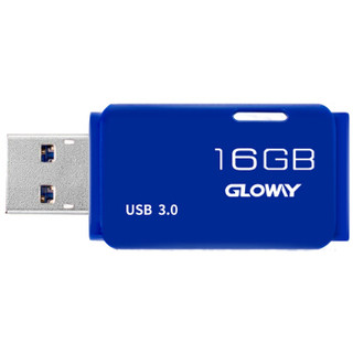 光威(Gloway)暗夜精灵系列 16G U盘 USB3.0 蓝色