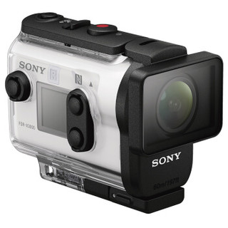 索尼（SONY） FDR-X3000R 4K 酷拍运动相机/摄像机 60米防水壳/光学防抖 监控旅游套装 （手持三脚架）