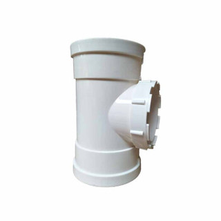 语塑 PVC排水管材管件 立检口   PS0303B   工地工程款 DN110   10个装 CCJC