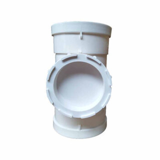 语塑 PVC排水管材管件 立检口   PS0303B   工地工程款 DN110   10个装 CCJC