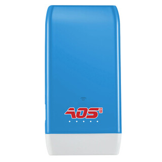 傲石（AOS）无线路由云电盘 MW010 （蓝色）iDisk 128G （附移动电源、Wifi存储、路由器等功能）