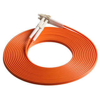 博扬（BOYANG）BY-10552MM 电信级光纤跳线网线 10米lc-lc 多模双工 多模双芯光纤线 收发器尾纤