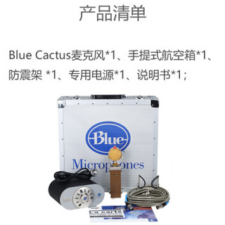 Blue Cactus 仙人掌多指向麦克风 电子管录音话筒