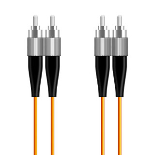 博扬（BOYANG）BY-5332MM 电信级光纤跳线网线 5米fc-fc 多模双工 多模双芯光纤线 收发器尾纤