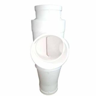 语塑pvc排水管材管件 螺旋消音三通 ps3504b 工地工程款 110*75 5个装