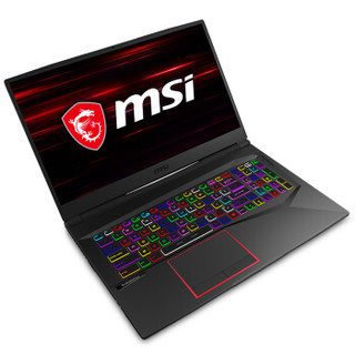 MSI 微星 GE75 17.3英寸 笔记本电脑 (黑色、酷睿i7-9750H、16GB、256GB SSD+1TB HDD、RTX 2070)