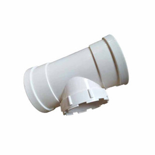 语塑 PVC排水管材管件 立检口 PS0303 工地工程款 DN110   10个装 CCJC