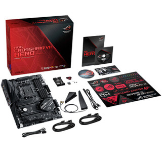 玩家国度 ROG CROSSHAIR VII HERO (WI-FI) 主板C7H（X470/AM4）+AMD 锐龙7（r7）2700 处理器 板U套装