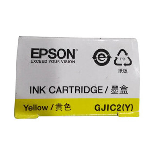 爱普生（EPSON）C13S020552 GJIC2(Y)黄色墨盒 （适用GP-C820/GP-M820）