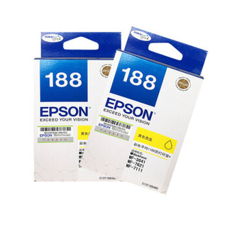 爱普生（EPSON）T1884 黄色墨盒 适用WF3641/WF7111/WF7621/WF7218/WF7728