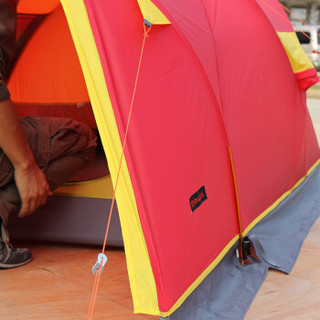 喜马拉雅 户外双人双层防暴雨帐篷 野外露营航空铝杆高山四季帐篷 HT9121