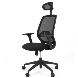 震旦 AURORA 电脑椅 办公椅子 家用中背转椅 CLM-01GTD(PM) 黑色