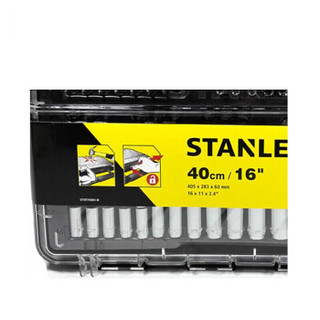 史丹利 (STANLEY) 60件6.3MM系列公制套筒钻石盒组套 STMT74175-8-23  托盘装无盖
