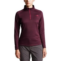 The North Face 北面 Tech Glacier 女款1/4拉链抓绒衫