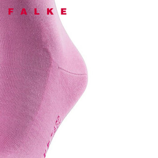 FALKE 德国鹰客 Tiago 丝光棉罗纹商务正装长中筒男袜 粉色peony 43-44 14662-8042-43