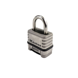 玛斯特（Master Lock）密码锁全不锈钢4位密码挂锁 1174