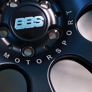 BBS CH-R款式汽车轮毂 德国原装进口 本田雷克萨斯IS GS RX丰田卡罗拉日产 8x19英寸 亚光黑色 114.3x5