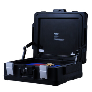 盾牌Guarda1104C保险箱防火防水防锈防潮保管箱双扣保管箱美国UL350级一个小时认证手提式小型保险柜