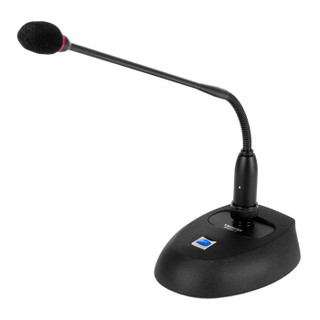 得胜（TAKSTAR）MS200-2 鹅颈式麦克风专业演讲会议话筒台式有线播音话筒