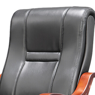 金海马/kinhom 电脑椅 办公椅 西皮会议椅 人体工学椅子 黑色 7627-NMG-C-812