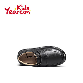 YEARCON 意尔康 男童皮鞋 ECZ9148722 黑色