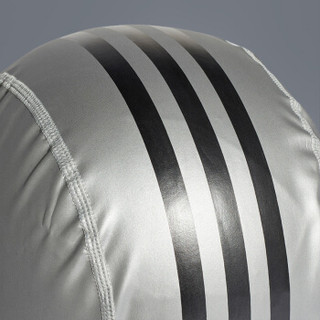 阿迪达斯 adidas 泳帽 PU材质柔软舒适不勒头 男女士长发防水游泳帽 F80779