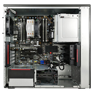 联想（ThinkStation）P520图形工作站（至强W-2123/16GB/512G SSD+1TB/P400/键鼠）改配