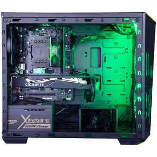 雷霆世纪 Greenlight 944 i7-8700/技嘉RTX2060/B360M/DDR4 8G/250G SSD+27英寸144Hz电竞曲面显示器