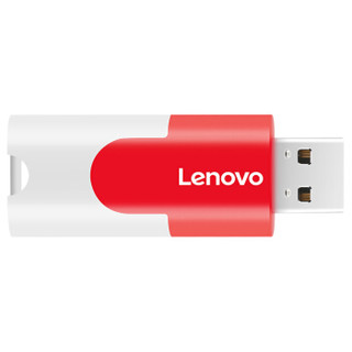 联想（Lenovo）32GB U盘 多彩系列 魅力红 滑盖设计 时尚便携