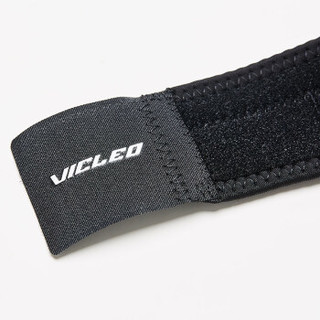 维克利奥（VICLeO）运动护膝男女加压弹簧支撑护具篮球羽毛球跑步登山护腿3SZ25002黑色均码可调节