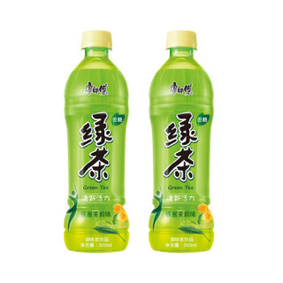 康师傅 绿茶 蜂蜜茉莉味茶饮料 500ml*24瓶 整箱装（新老包装自然发货）