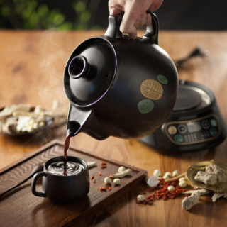 5l中药锅煎药壶砂锅全自动药罐 煮药壶中药壶煲药熬药锅 jyh-b40q1