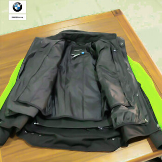 宝马 BMW 透气骑行服 Airshell 夹克 新款 摩托拉力服 警示警察服荧光黄 52