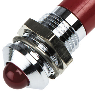 欧时RS ProLED指示灯信号灯207185凸型红色焊接片接端