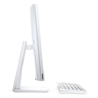 戴尔(DELL)灵越AIO 3480 英特尔酷睿i5 23.8英寸 IPS 窄边框 一体机台式电脑(i5-8265U 8G 256G 1T 2G独显)白