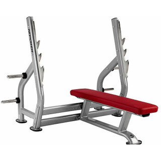 必艾奇（BH） 训练凳 平凳可调式哑铃椅 卧推器 进口商用 举重床 腹肌板 L815平躺式举重架