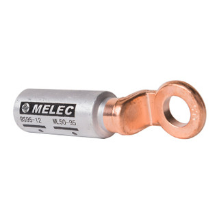MELEC CAL-BS 铜铝端子 35KV及以下摩擦焊型铜铝线耳 CAL-50BS-12