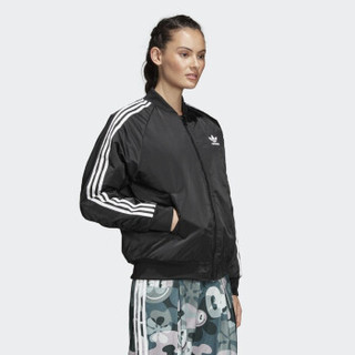 阿迪达斯 ADIDAS 三叶草 女子 三叶草系列 BOMBER JACKET 运动 棉服 DV2666 38码