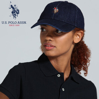 us polo assn 保罗帽子男女棒球帽户外纯棉运动帽四季通用鸭舌帽礼盒装 牛仔蓝