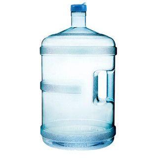 魅祥 装水桶 塑料纯净矿泉储水桶 饮水机小圆桶 18.9L (2个)