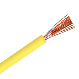 远东电缆（FAR EAST CABLE）电线电缆 BVR6平方空调进户线国标铜芯单芯多股软线 100米 黄色