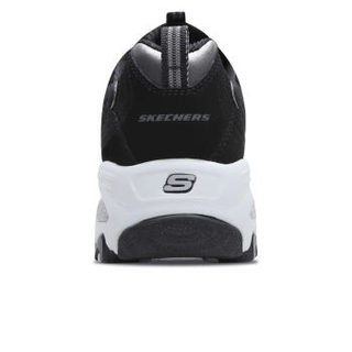 SKECHERS 斯凯奇 D'lites熊猫款 厚底时尚休闲鞋 11930 BLK 黑色 38