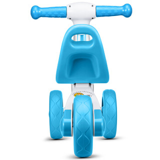 智乐堡 CHILOKBO 小泰克儿童学步车宝宝滑行车小孩玩具车平衡车1-3岁无脚踏三轮滑步车 蓝色 3468