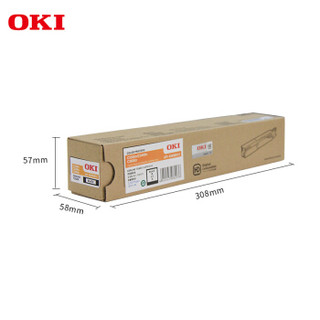 OKI C3300/3400/3600N 原装打印机黑色大容量墨粉盒原厂耗材2500页 货号：43459312