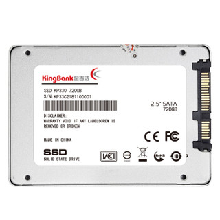 金百达（KINGBANK） 720GB SSD固态硬盘 SATA3接口 KP330